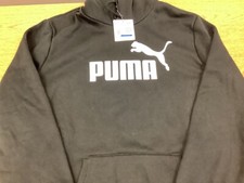 PUMA MENS PULLOVER HOODIE SIZE XL BLACK BRAND NEW NWT