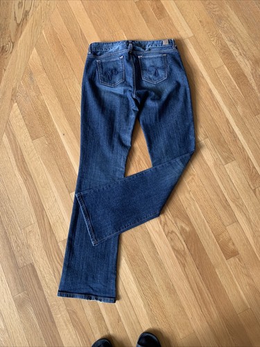 Guess Jeans Carla Bootcut Flair Stretch Dark Blue Denim Women’s Size 29 - Picture 2 of 12