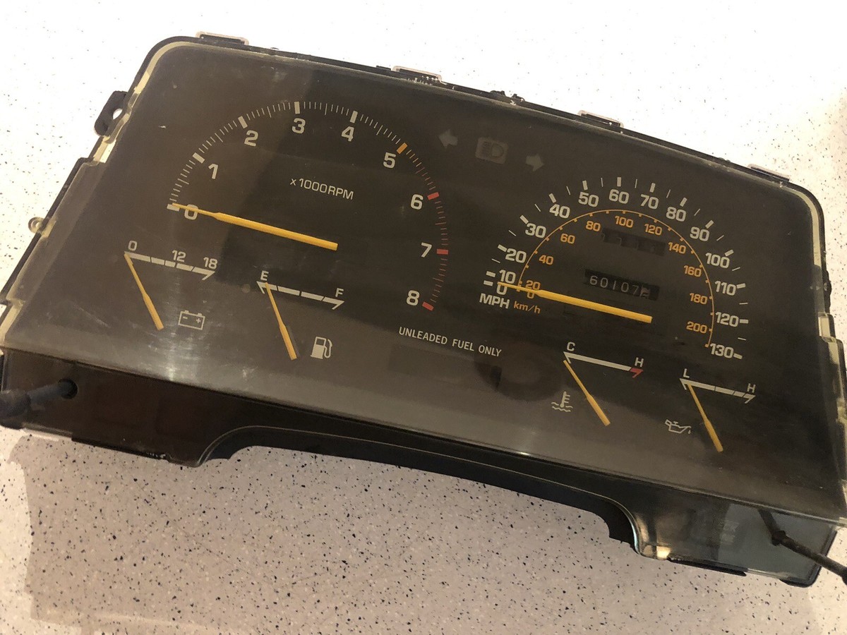 82-85 Toyota Celica GT Supra Instrument Cluster Gauges Speedometer