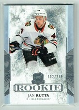 17-18 UD Upper Deck The Cup  Jan Rutta  /249  Rookie