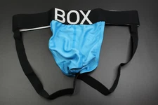 BOX Menswear Men blue Bounce microfiber jock strap jockstraps Underwear size M L