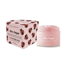 NCLA Hey, Sugar Love Bug Strawberry Fizzy Body Scrub 8.8 oz Full Size ~ NIB! ❤️