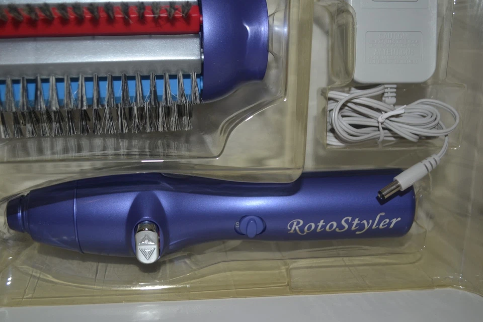 Cepillo de pelo giratorio de triple acción ROTOSTYLER sin usar Foto 4 de 4