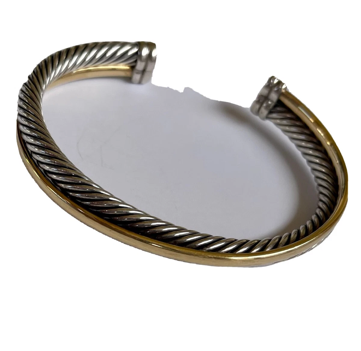 David yurman crossover cheap bracelet with gold