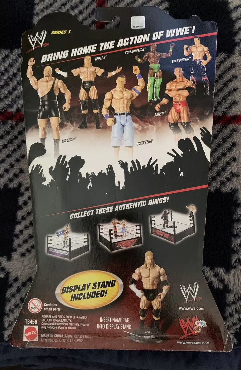 WWE Basic Series Action Figure Triple H 938 Of 1000 Walmart