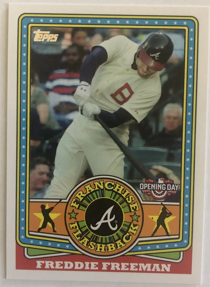 2015 Topps Opening Day Inserts Franchise Flashback 19 Card lot - Image 4 of 4