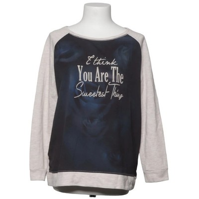 Mavi, Sweatshirt, Größe: XL, Beige/Blau, Print, Damen #DOe
