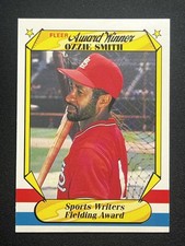 1987 Fleer Award Winners #38 Ozzie Smith