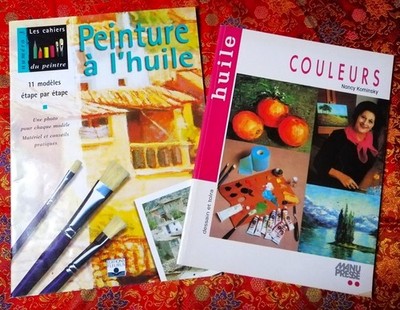 Konvolut 2 Bücher Ölgemälde - Technik, Material, Modelle, Farben
