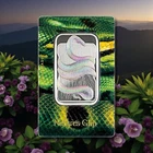 2024 Natures Grip Pamp Green Anaconda Snake $2 Nive 1 Oz. .9999 Silver Bar