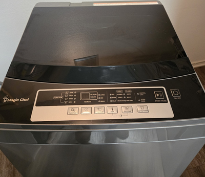 #ad #ad Magic Chef MCSTCW16S4 Portable Top Loading Washer 1.6 cu ft Gray $225.00