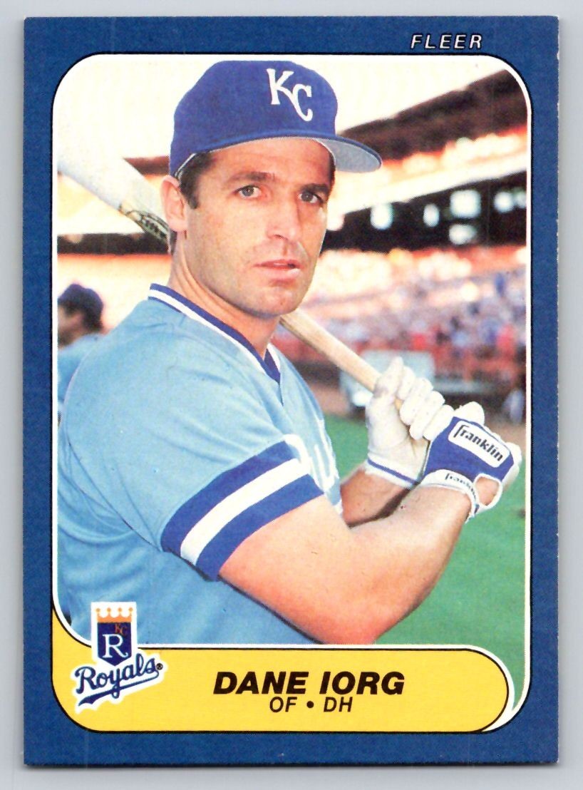 1986 Fleer - Dane Iorg #9