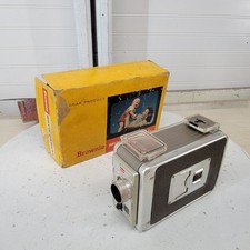 Vintage Kodak Brownie Movie Camera Model 2 8mm Cine Camera w/ Original Box Teste