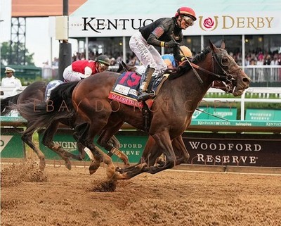 GOLDEN TEMPO Kentucky Derby Winner 2026 beats Renegade Horse Racing 8x10'' Photo