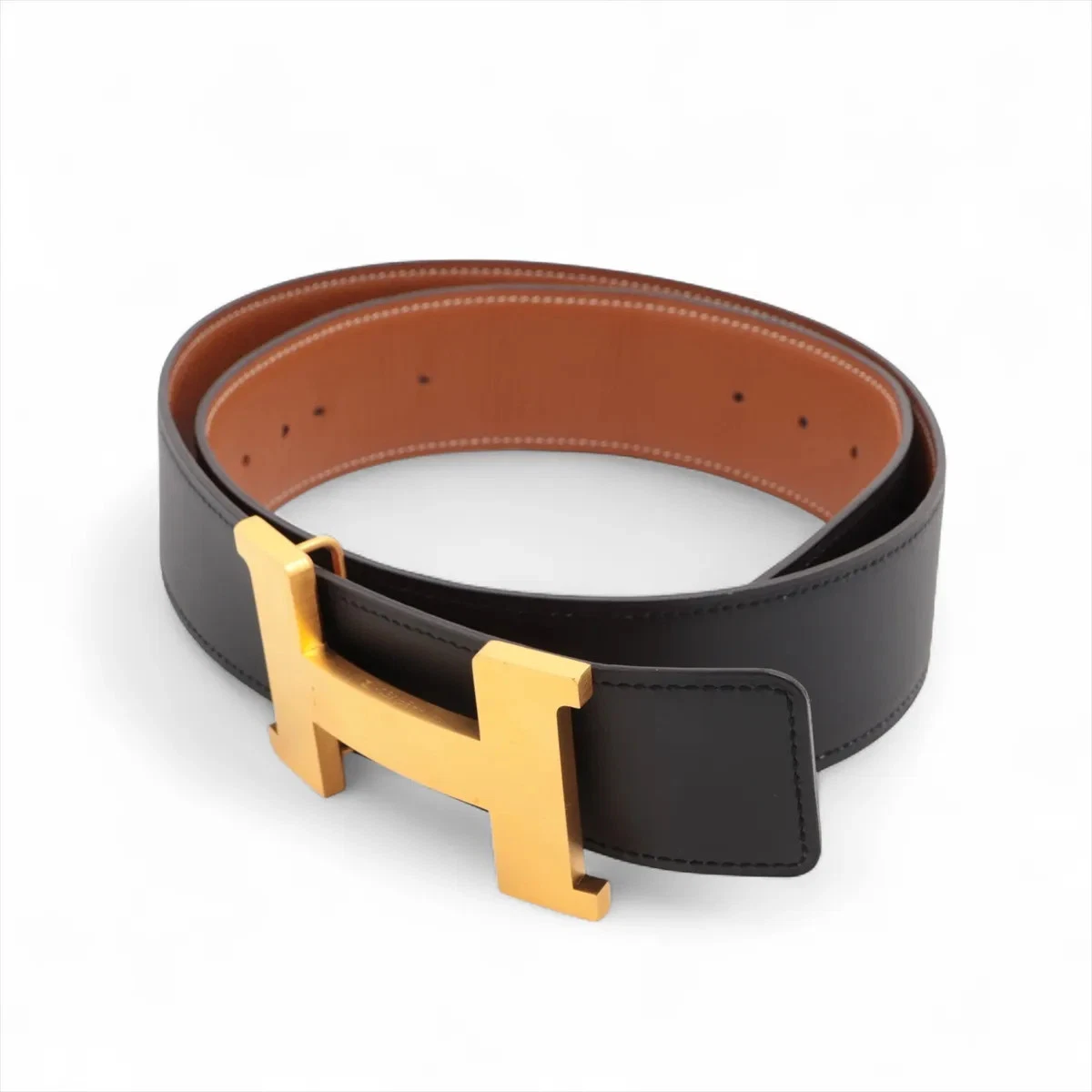 HERMÈS Gold Belts for Men for sale | eBay display picture 1