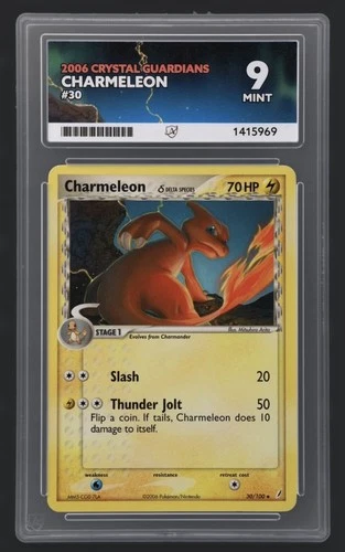 Pokémon TCG 2006 - Charmeleon - Crystal Guardians - 30/100 Ace 9