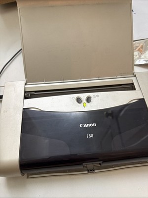 CANON i80 COLOR BUBBLE JET INKJET PRINTER K10233 With Power Cord
