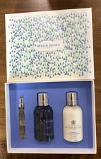 Molton Brown Travel Collection Bluebell Wild Strawberry Perfume Bath Gel Lotion