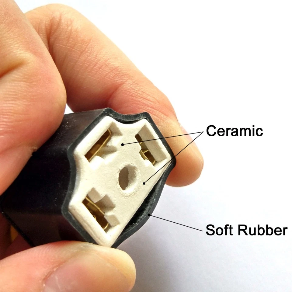 4Pairs For Mitsubishi H4 3Pin Head Lamp LED Xenon Kit Modify Wiring Plug+Socket - image 3 of 4