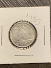 Canadian Silver Dime 1953