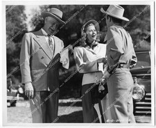 o10552 1947 orig photo Mary Dugan & Jack Leonard, Thurston Hall film Swing the W