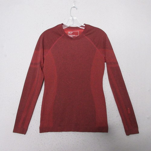 FIGS Salta Underscrub Top Small Red Threads for Threads Seamless Medical Nurse