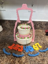 VTG FISHER PRICE FUN WITH FOOD CREATE A CAKE INCOMPLETE
