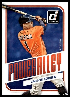 2016 Donruss Optic Power Alley Carlos Correa Houston Astros #PA4