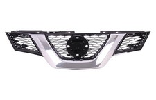 fits Nissan X-Trail 2014 2015 2016 2017 Front Grille Black With Chrome Moulding