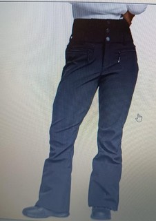 OP 2545 Roxy Rising HIGH Schneehose Damen Gr. XL in schwarz NEU MIT MÄNGEL