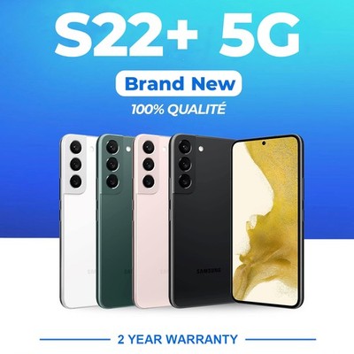 NEW Sealed Samsung Galaxy S22+ PLUS 5G 128GB 256GB Factory Unlocked GSM+CDMA US