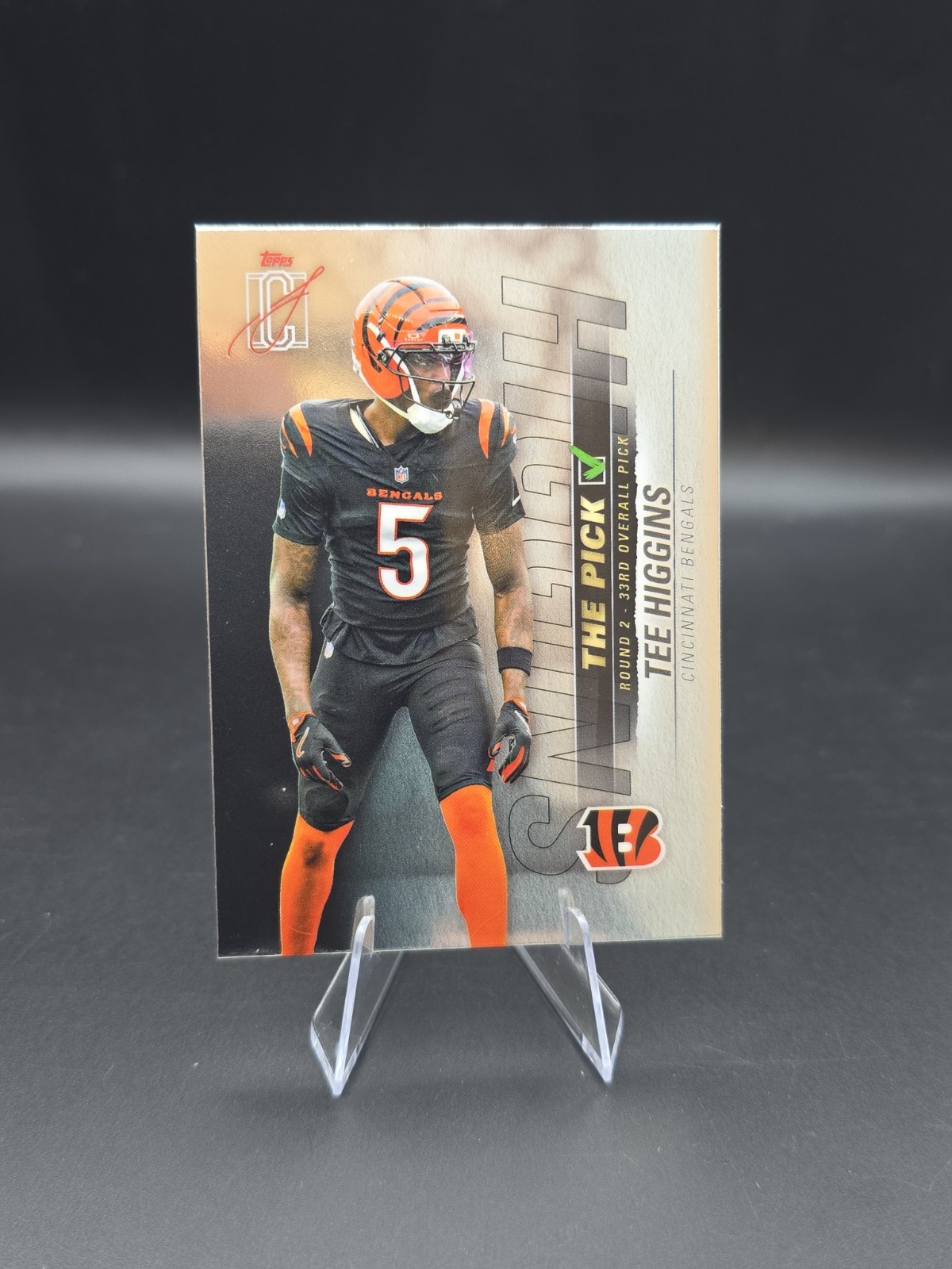 Topps 2025 Topps Certified Tee Higgins Bengals Insert The Pick #TP-7