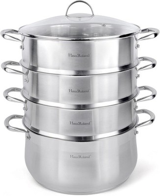 Multi Layer Dumpling Steamer Pot 9.08qt Dishwasher Safe