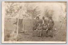 RPPC Pretty Ladies And Handsome Men On Farm North Dakota Family Postcard J43