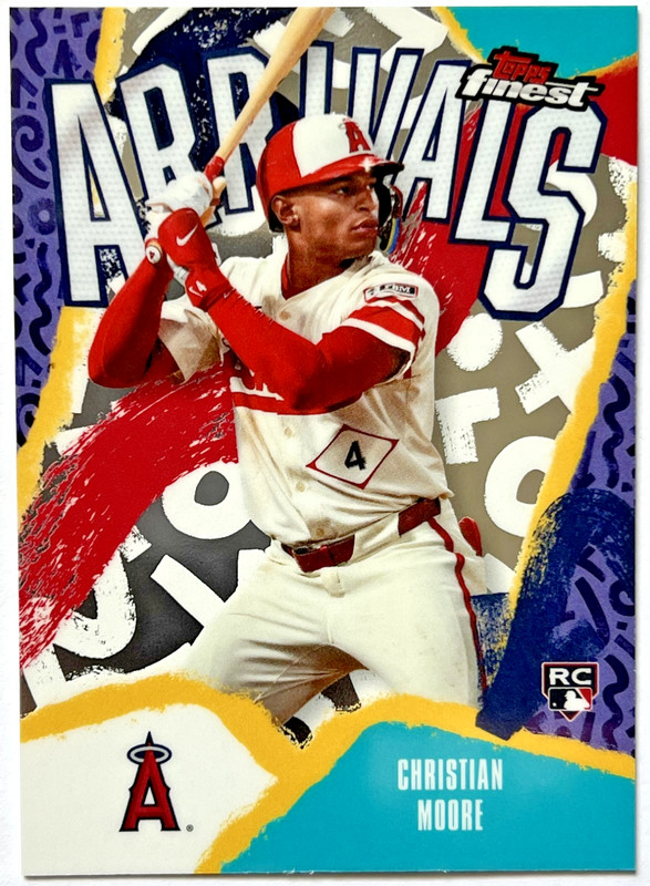 🔥2026 Topps Finest  Arrivals #A-13 Christian Moore Los Angeles Angels🔥