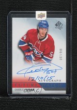2015-16 SP Authentic Future Watch Inscribed 7/50 Charles Hudon #251 Auto 7ez