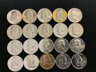 1963 Silver Proof Franklin Half Dollar - Uncirculated Tube of 20