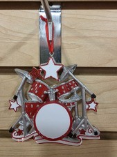 Personalized Drum Set Christmas Ornament
