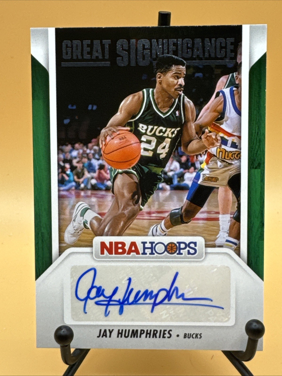 2024-25 Panini NBA Hoops Great Significance Auto Jay Humphries #GS-JHB Bucks