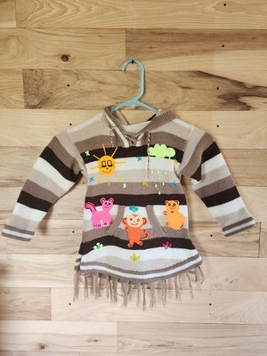 Kids Handmade Puruvian Sweater Sz 4