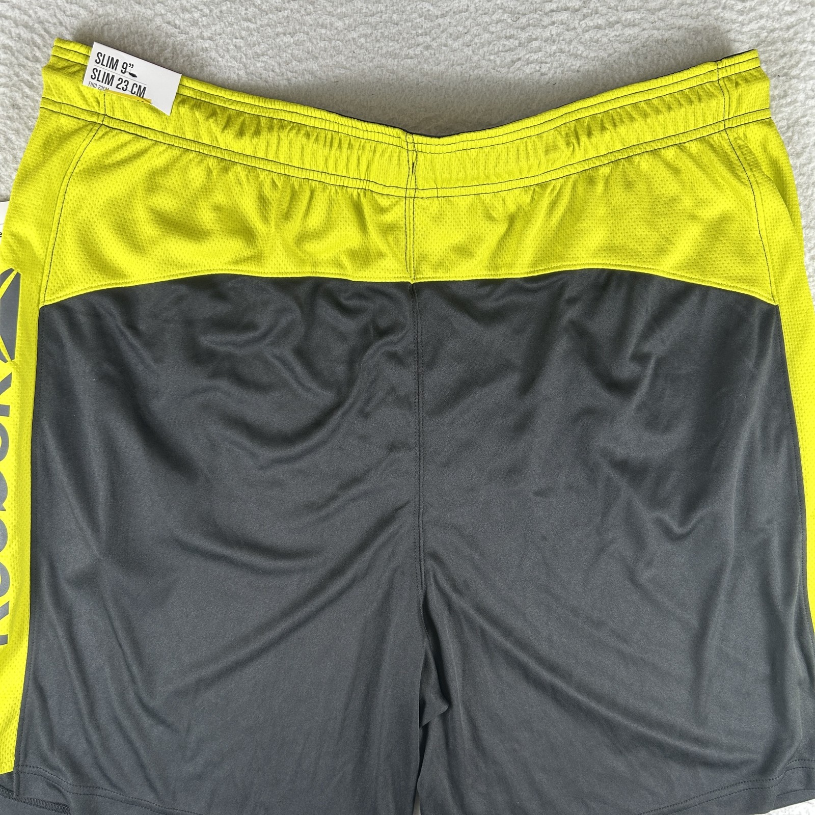 Reebok Athletic Shorts Mens 3XL Slim 9" Polyester Drawstring New With Tags thumbnail 9