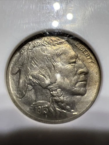1913 Type 2 NGC MS63 Buffalo Nickel 5¢