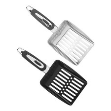 Cat Litter Scoops Litter Tray Scooper Pet Cleaning Supplies Long Handle Sifter