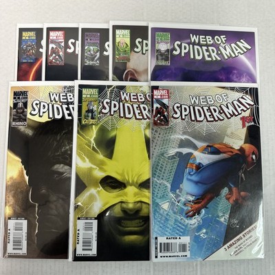 Web of Spider-Man #1-8 Missing #9-12 Volume 2 Marvel Comics 2009