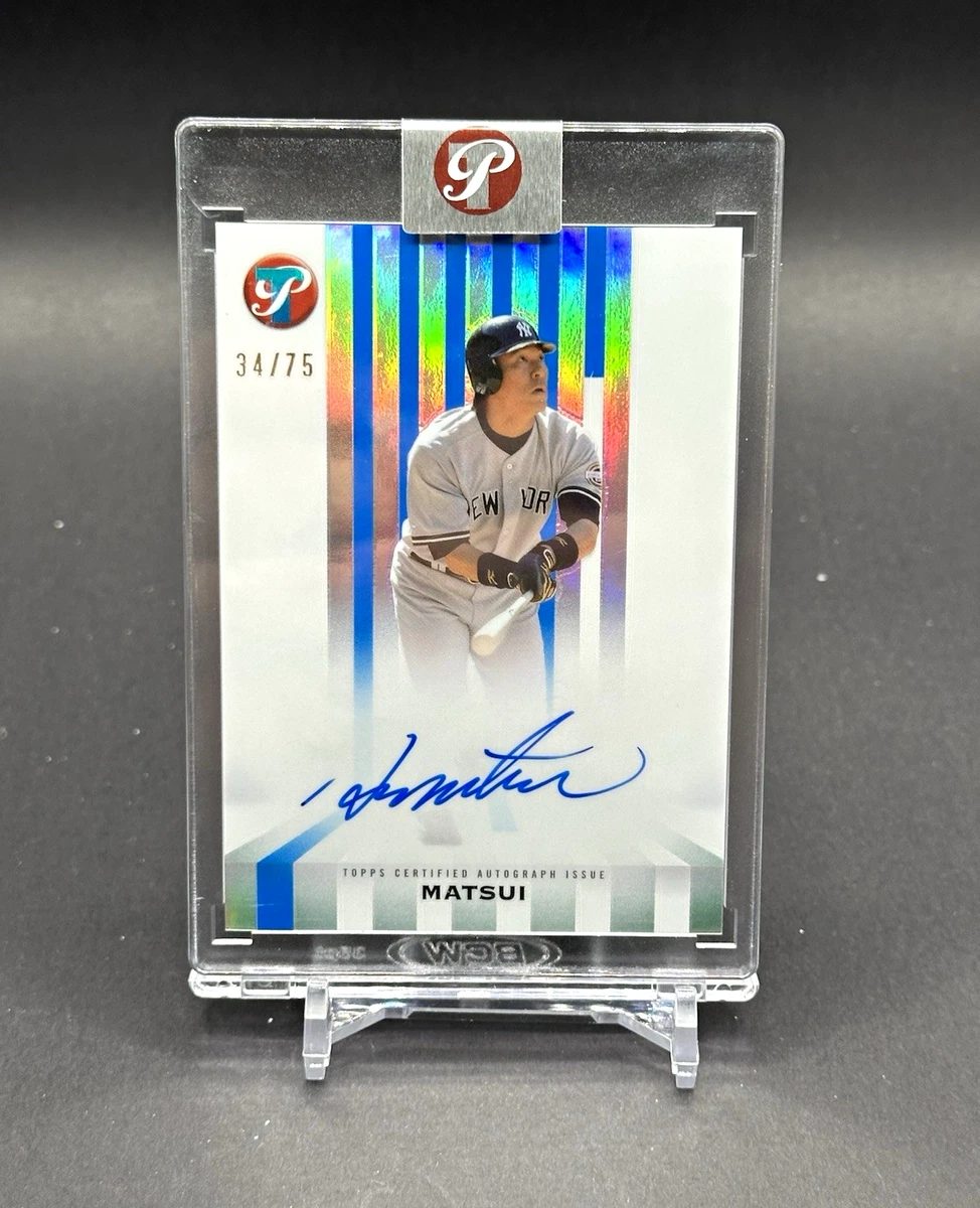 Topps Hideki Matsui Baseball Serial Numbered Sports Trading Cards