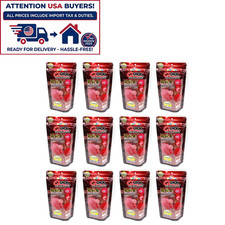 set 12 pcs x 100g Okiko Quick Red Head Mark Flowerhorn food Cichlid U