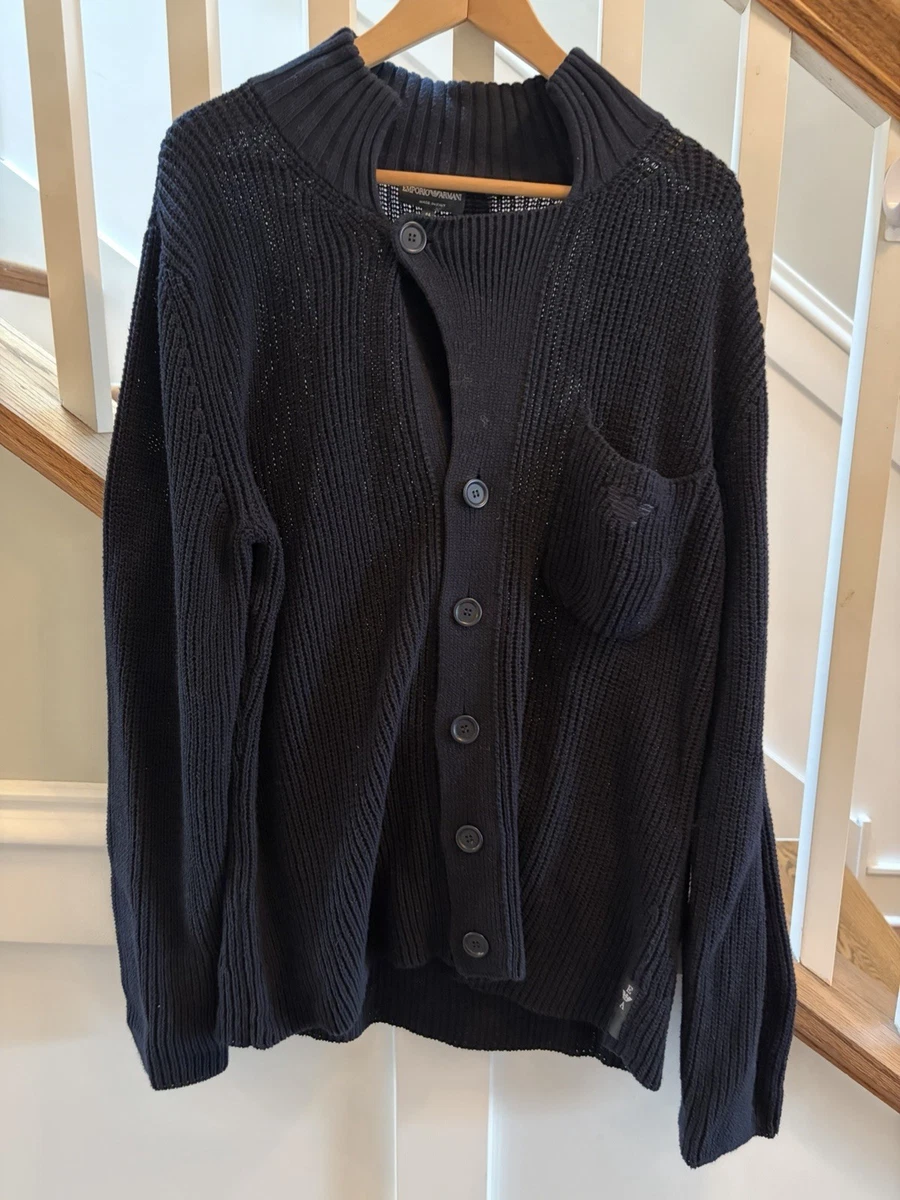 Emporio Armani Cardigan Sweaters for Men for sale | eBay