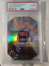 2023 Metal Universe Hockey Vivacity SSP 1/300 PACKS  GEM MINT PSA10