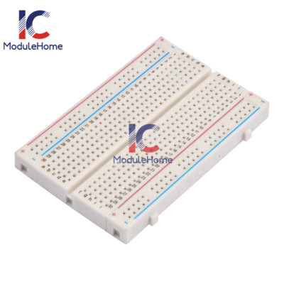 1-100PCS Mini Universal Solderless Breadboard 400 Contacts Tie-points Available