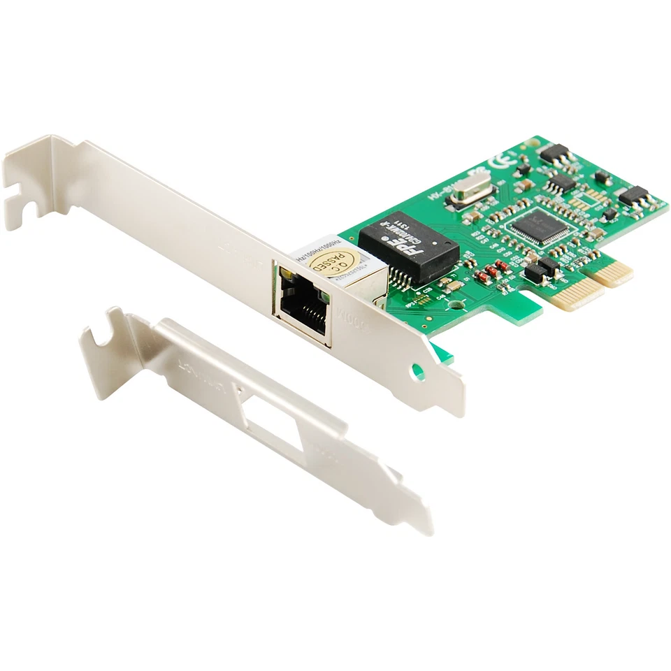 Gigabit Ethernet Low Profile PCI Express Network LAN Card 10/100/1000 - Image 2 of 3